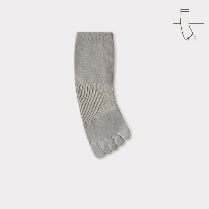 Calcetines de algodón puro con cinco dedos divididos para hombre