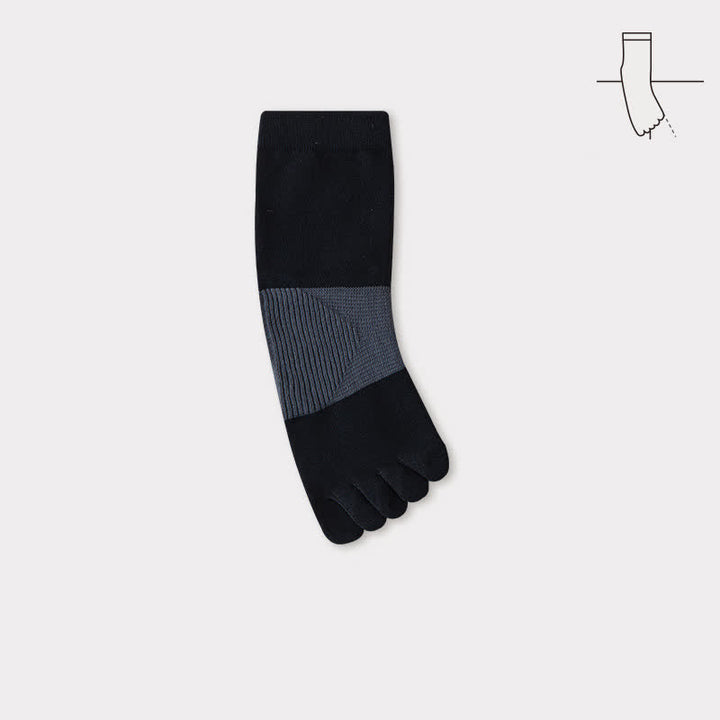 Calcetines de algodón puro con cinco dedos divididos para hombre