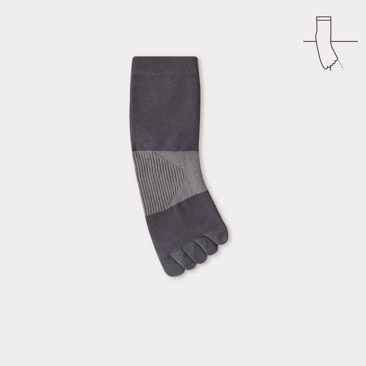 Calcetines de algodón puro con cinco dedos divididos para hombre