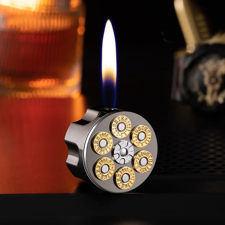 Encendedor de butano recargable con forma de revista Creative Bullet
