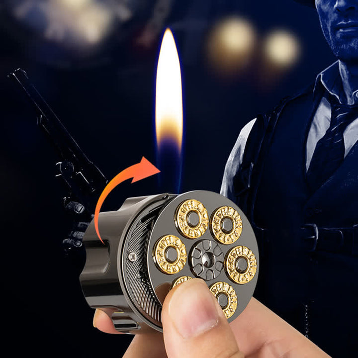 Encendedor de butano recargable con forma de revista Creative Bullet