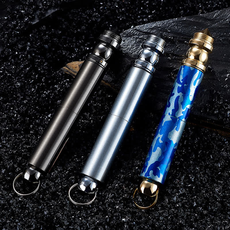 Encendedor de aceite táctico de emergencia con cerillas y cuchillas 3 en 1 - image 1