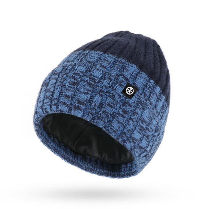 Juego de 3 guantes y gorro unisex a juego con degradado de color