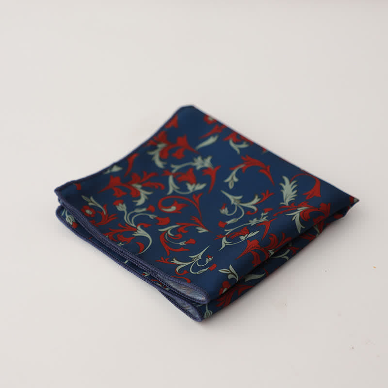 Pañuelo de bolsillo con diseño geométrico abstracto para hombre