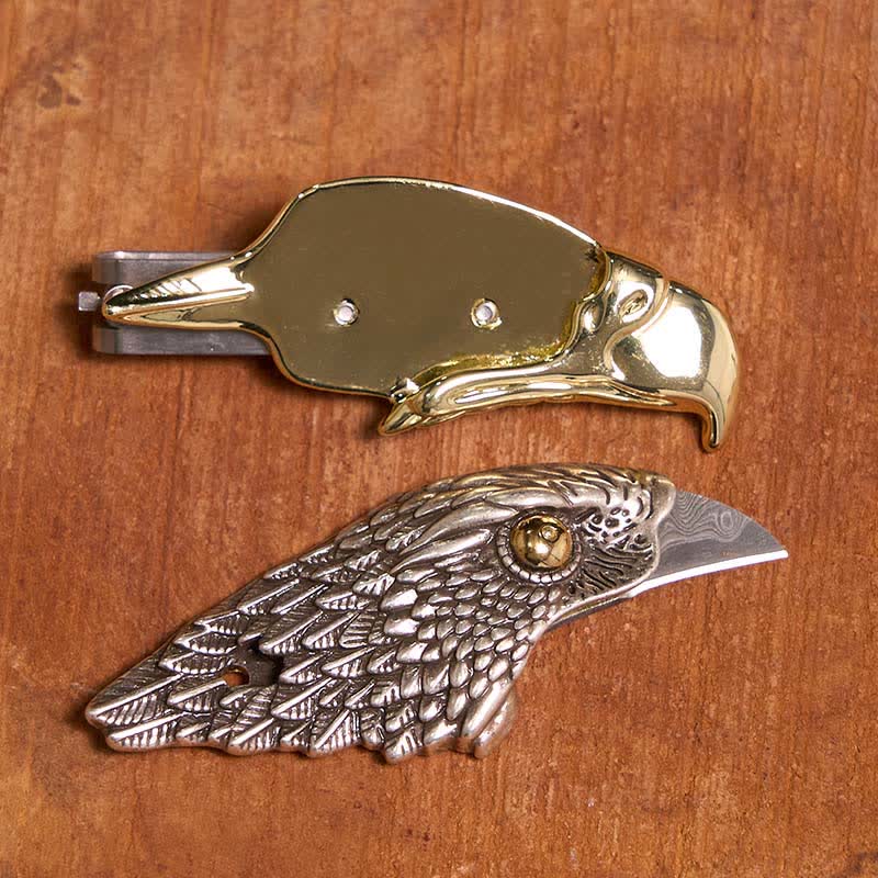 Juego de hebilla de cinturón con encendedor y colgante oculto de águila DIY