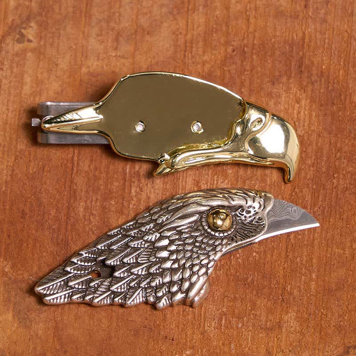 Juego de hebilla de cinturón con encendedor y colgante oculto de águila DIY