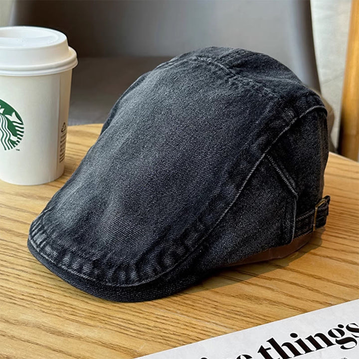 Boina plana ajustable de mezclilla clásica - image 12