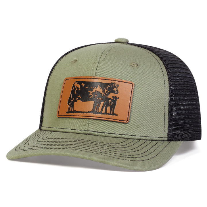 Gorra de camionero ajustable "Toro guía al ternero"