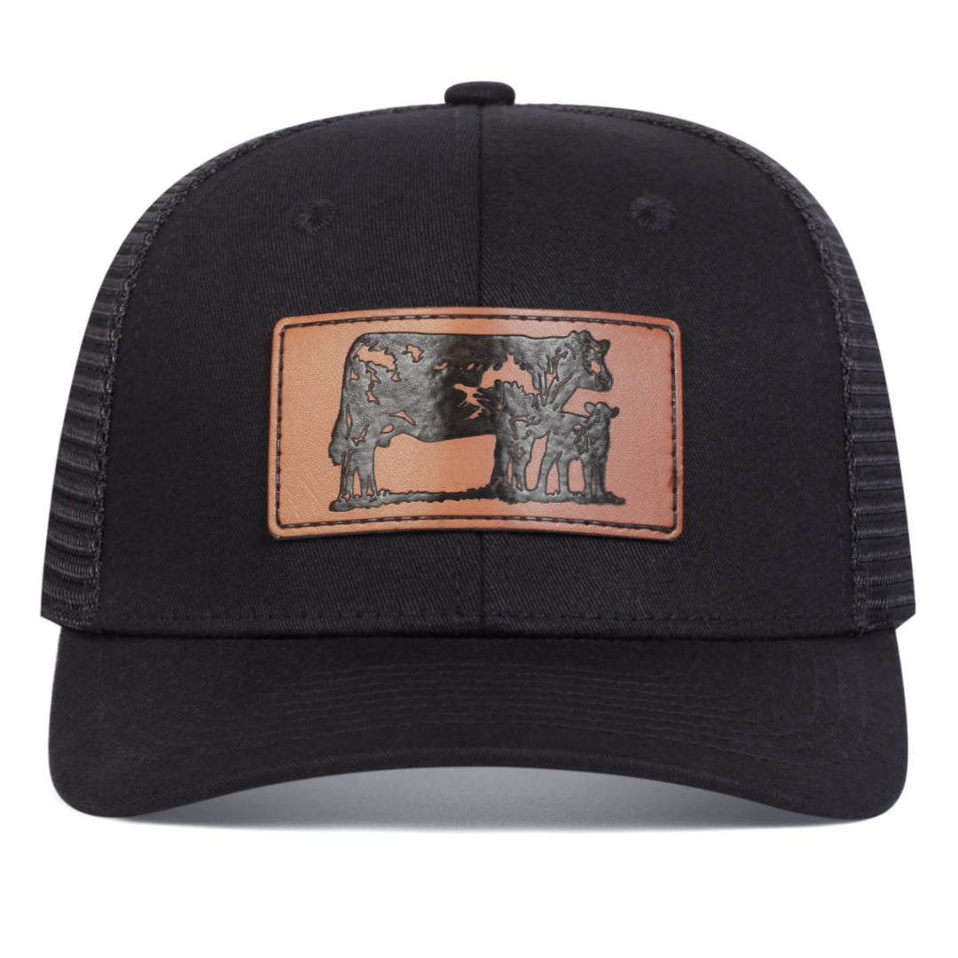 Gorra de camionero ajustable "Toro guía al ternero"