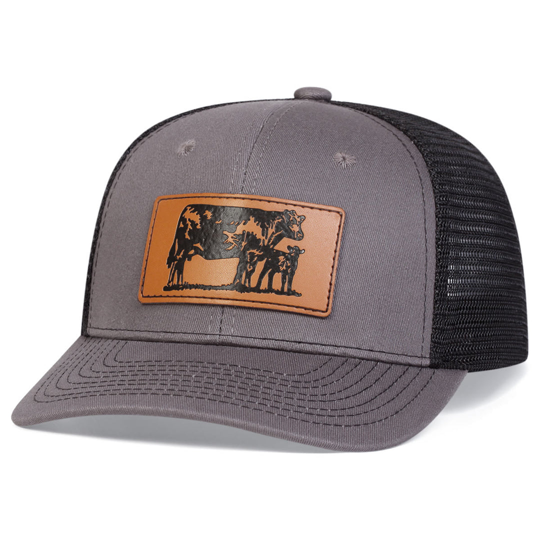 Gorra de camionero ajustable "Toro guía al ternero"