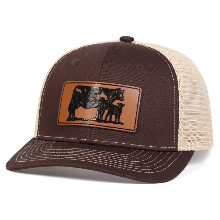 Gorra de camionero ajustable "Toro guía al ternero"