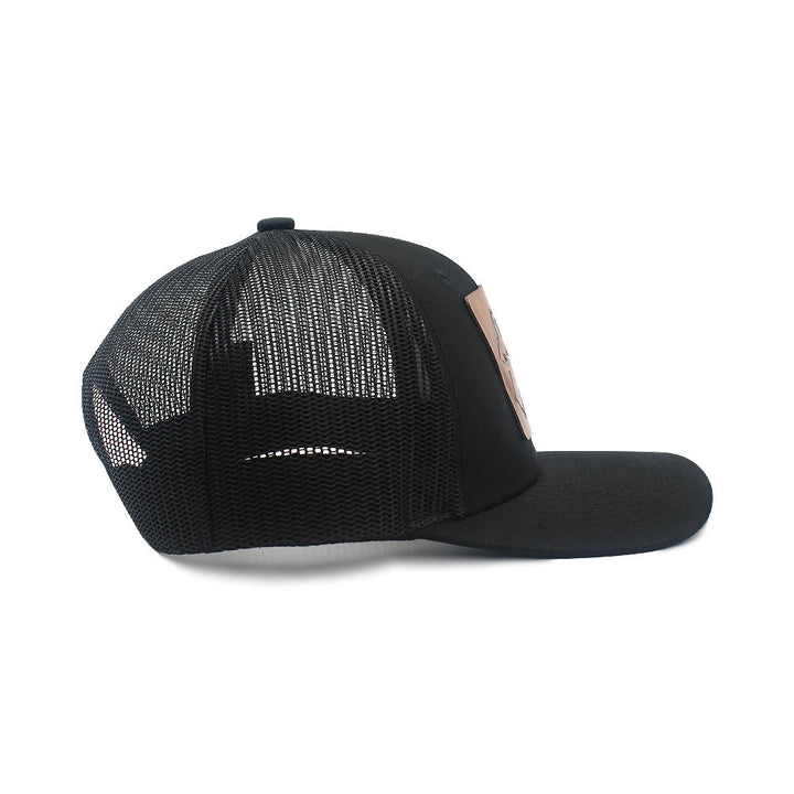 Gorra de camionero ajustable "Dios es más grande que los altibajos"