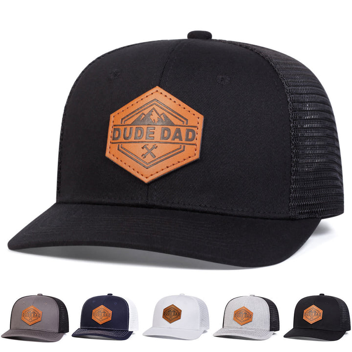 Gorra de camionero ajustable para exteriores "Dude Dad" para hombre