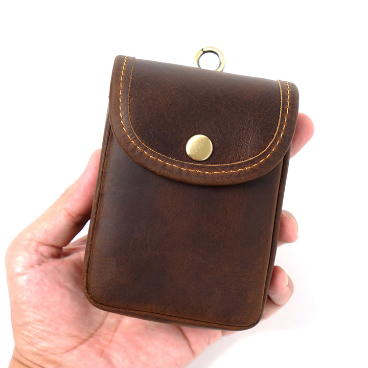 Mini monedero retro colgante con cinturón de almacenamiento