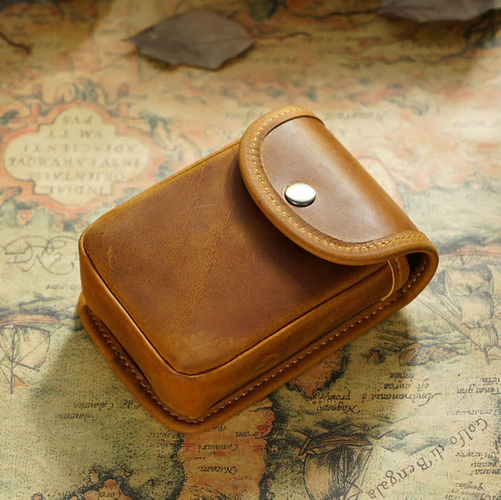 Mini monedero retro colgante con cinturón de almacenamiento