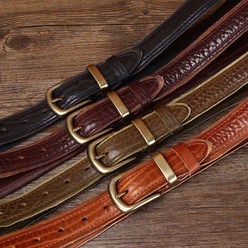 Cuero vintage con textura rugosa y ondulación del agua, con detalles en BVelt