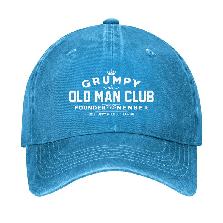 Gorra de béisbol ajustable del Club del Viejo Gruñón