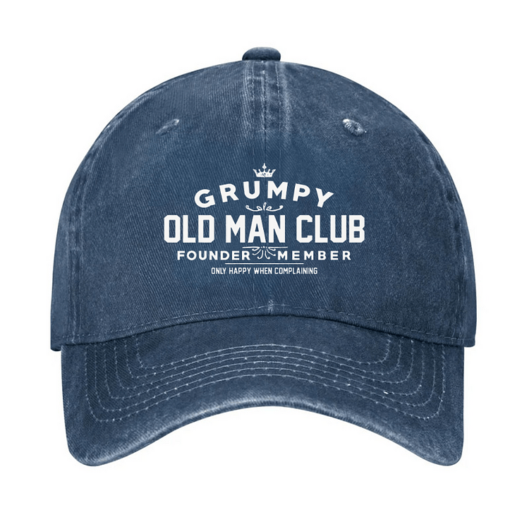 Gorra de béisbol ajustable del Club del Viejo Gruñón