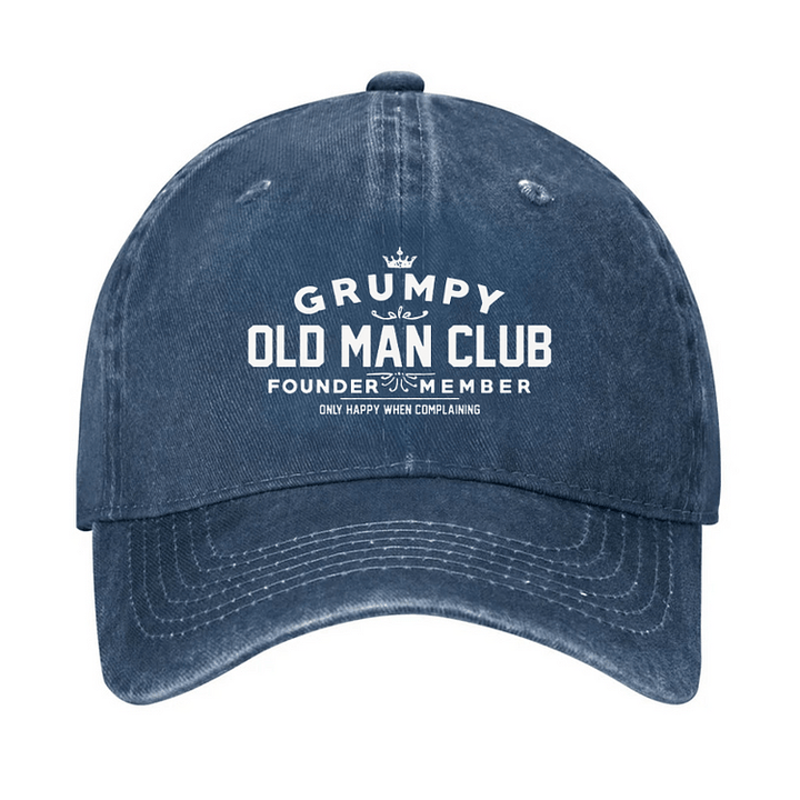 Gorra de béisbol ajustable del Club del Viejo Gruñón