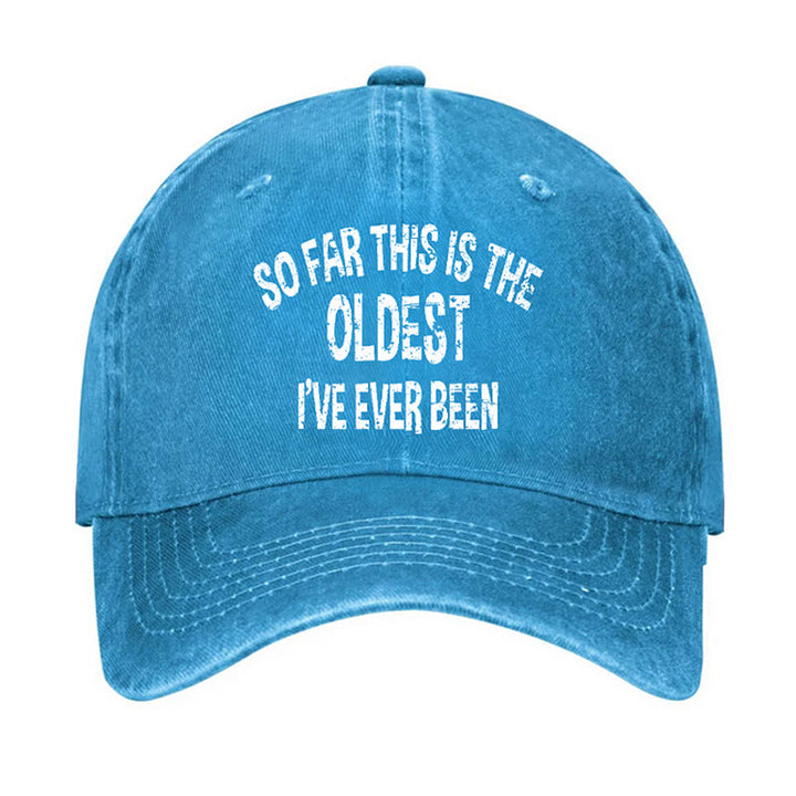 Hasta ahora esta es la gorra de béisbol ajustable más antigua