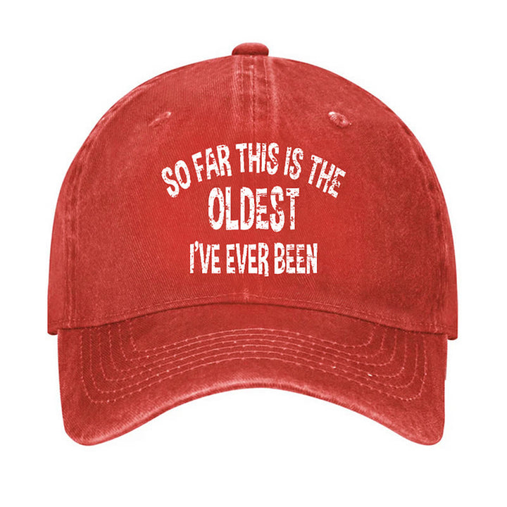 Hasta ahora esta es la gorra de béisbol ajustable más antigua