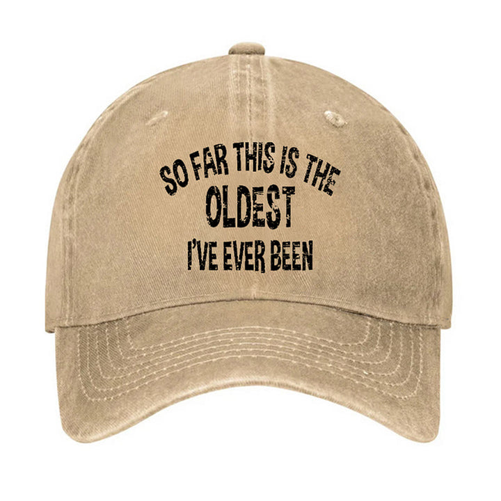 Hasta ahora esta es la gorra de béisbol ajustable más antigua