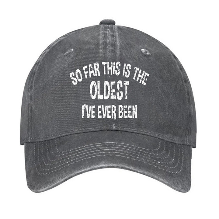 Hasta ahora esta es la gorra de béisbol ajustable más antigua