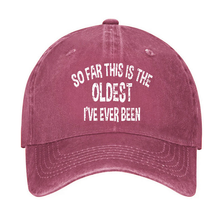 Hasta ahora esta es la gorra de béisbol ajustable más antigua