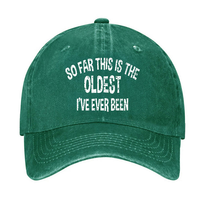 Hasta ahora esta es la gorra de béisbol ajustable más antigua