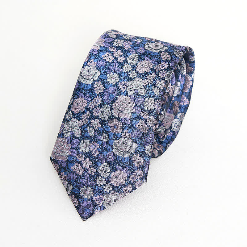 Corbata floral novedosa para hombre de SteelBlue