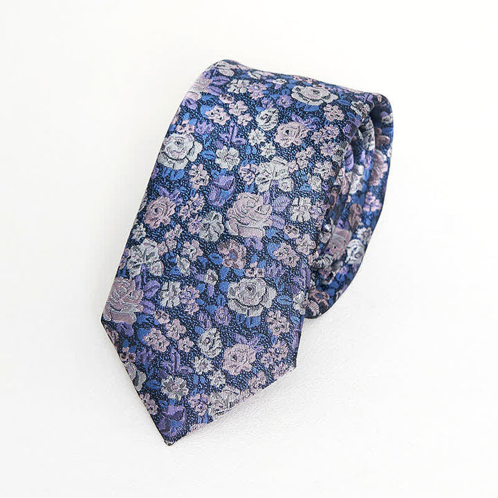 Corbata floral novedosa para hombre de SteelBlue