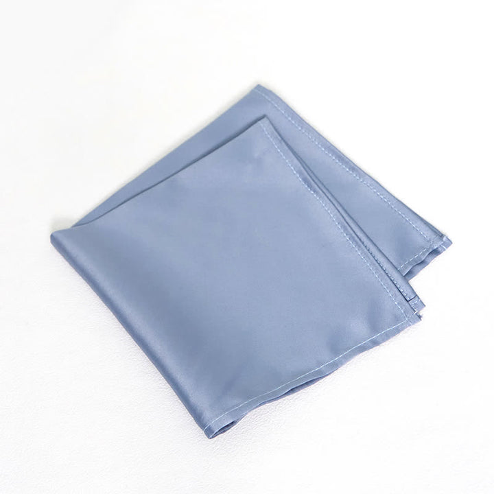 Pañuelo de bolsillo con pajarita brillante para hombre