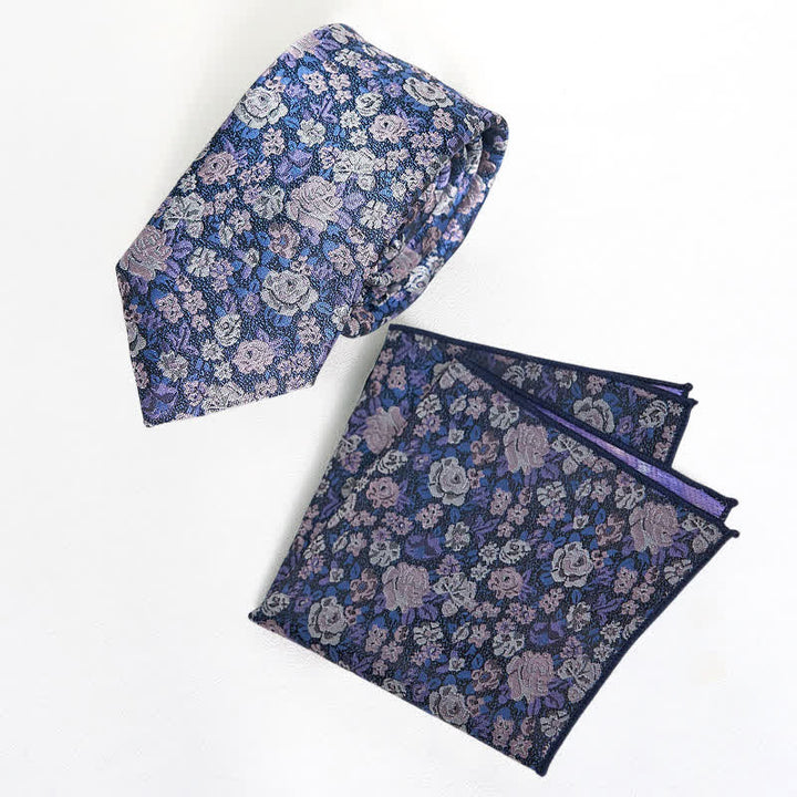 Corbata floral novedosa para hombre de SteelBlue