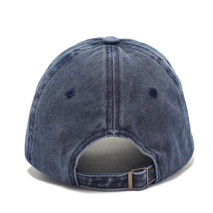Gorra de béisbol ajustable con impresión de texto personalizado