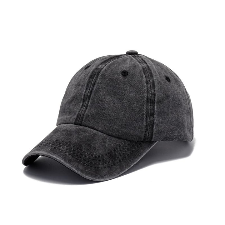 Gorra de béisbol ajustable con impresión de texto personalizado