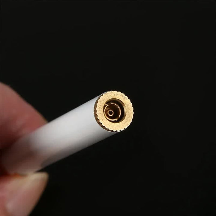 Encendedor de butano creativo en forma de cigarrillo de metal
