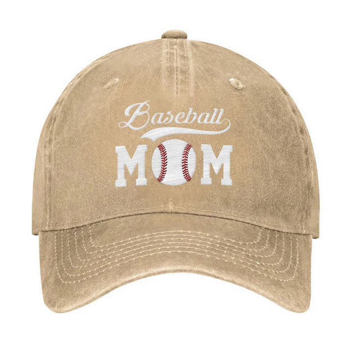 Gorra de béisbol ajustable para mamá del béisbol deportivo