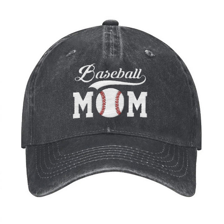 Gorra de béisbol ajustable para mamá del béisbol deportivo
