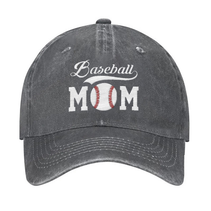 Gorra de béisbol ajustable para mamá del béisbol deportivo