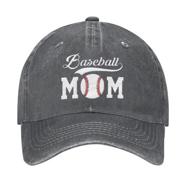 Gorra de béisbol ajustable para mamá del béisbol deportivo
