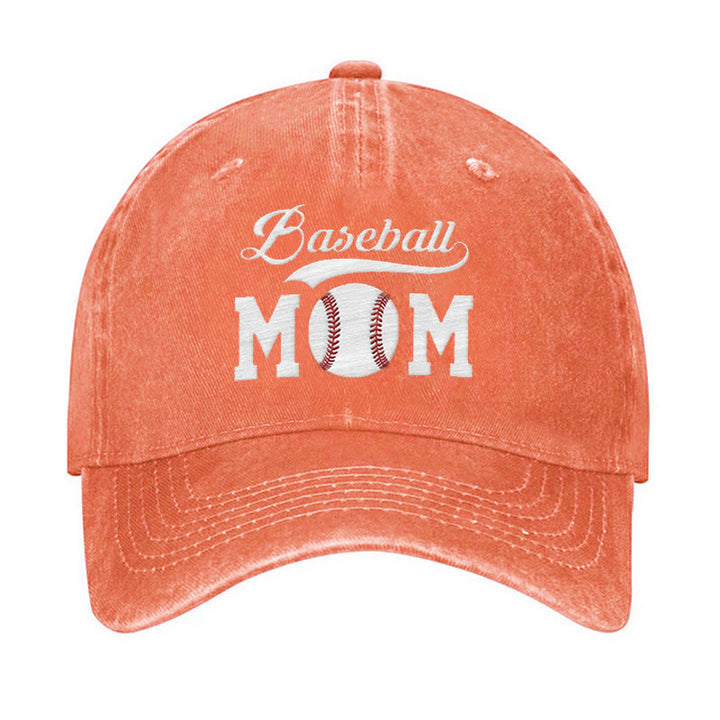 Gorra de béisbol ajustable para mamá del béisbol deportivo