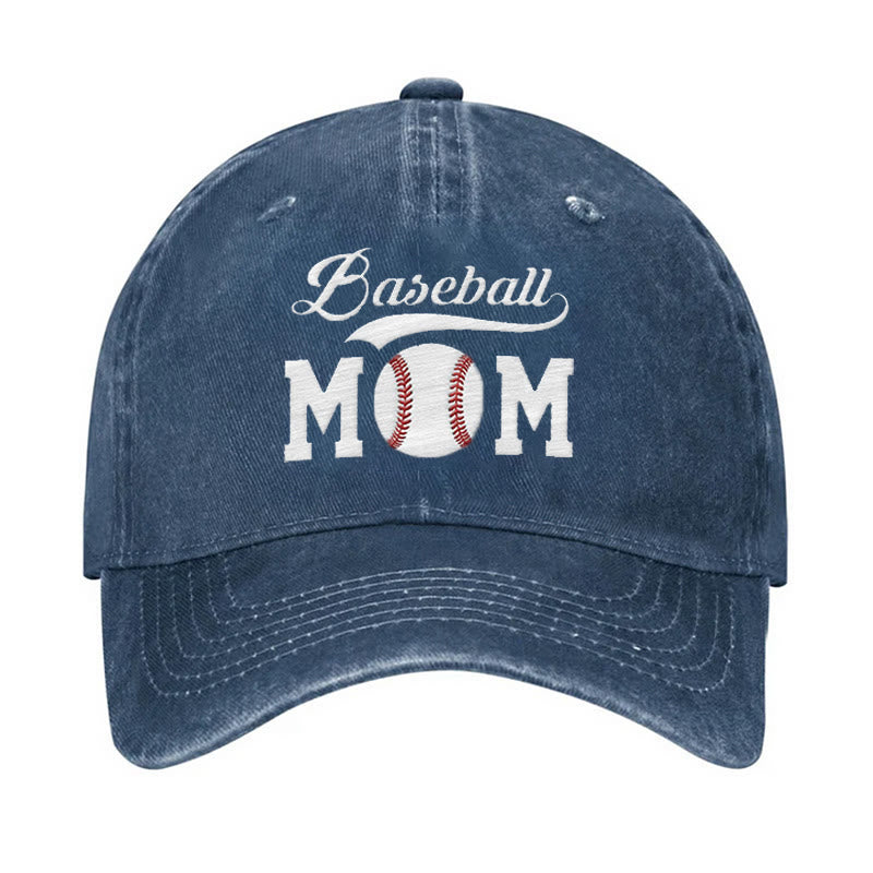 Gorra de béisbol ajustable para mamá del béisbol deportivo