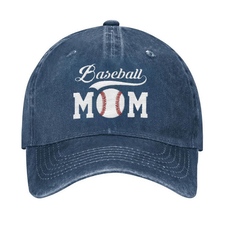 Gorra de béisbol ajustable para mamá del béisbol deportivo