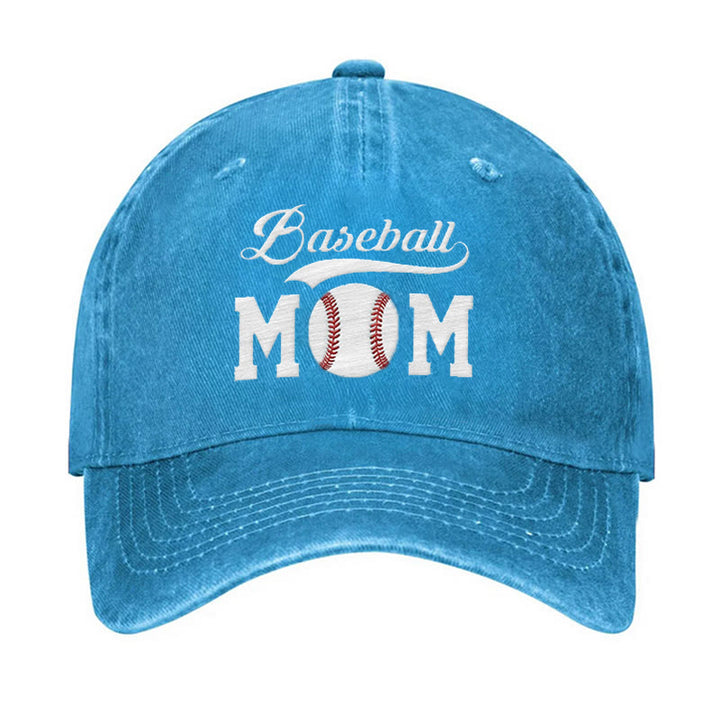 Gorra de béisbol ajustable para mamá del béisbol deportivo