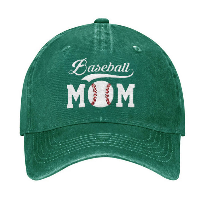Gorra de béisbol ajustable para mamá del béisbol deportivo