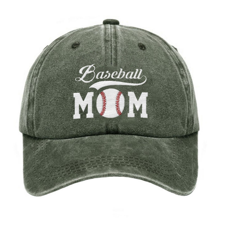 Gorra de béisbol ajustable para mamá del béisbol deportivo