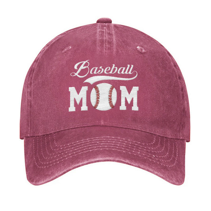 Gorra de béisbol ajustable para mamá del béisbol deportivo