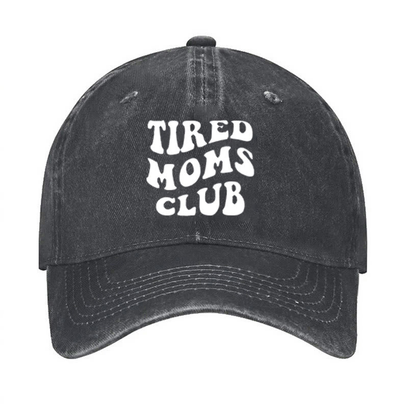 Gorra de béisbol ajustable del Club de Mamás Cansadas