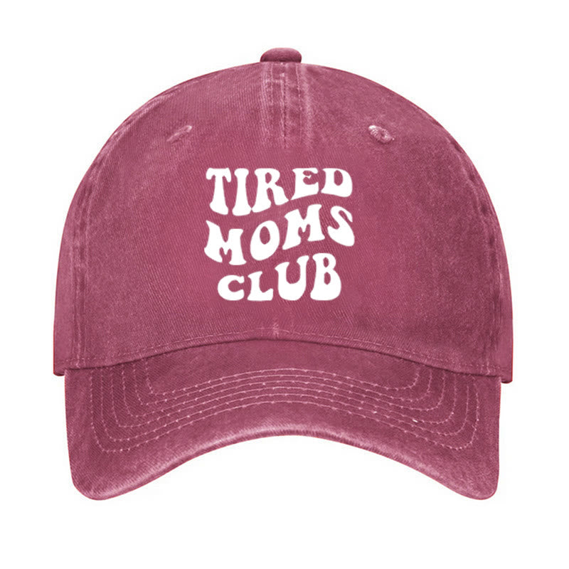Gorra de béisbol ajustable del Club de Mamás Cansadas