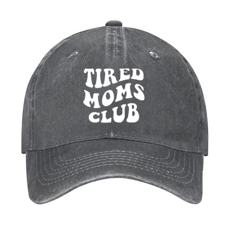 Gorra de béisbol ajustable del Club de Mamás Cansadas